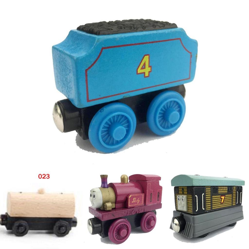 Thomas Treno Vagone Tender Legno Magnetico Binario Giocattolo Camion Set Regalo Bambini