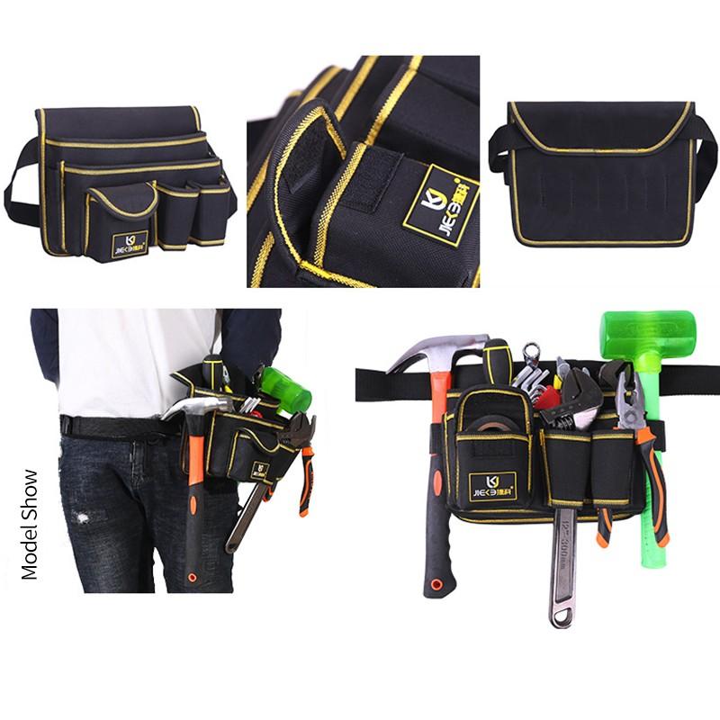 EJ.life Sac à Dos à Outils Sac à Outils Multifonctionnel Pour L'entretien Avec Sac à Outils De