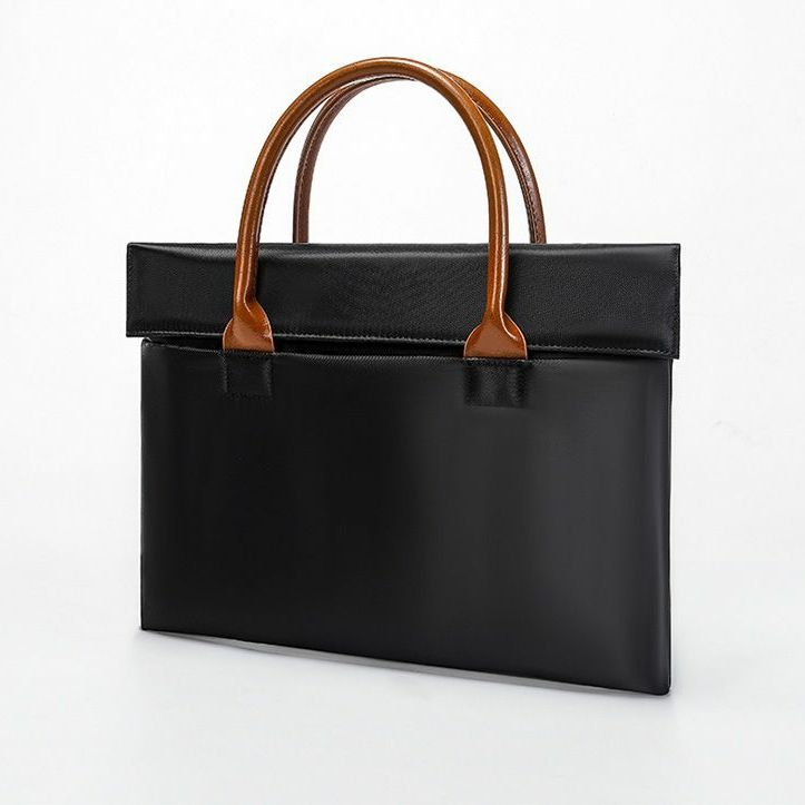 Classic Laptop Bag Laptop 14 Inch Commuter Files College Student Fashion Full Package Anti Fall Computer Bag