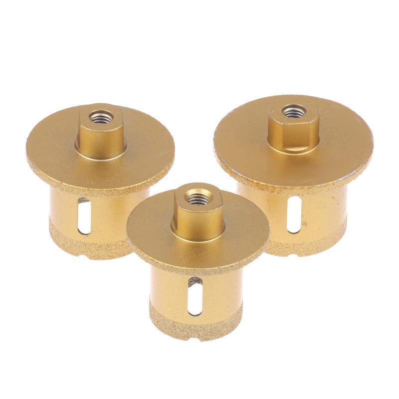 M10 Brazed Diamond Washbasin Core Drill Bit Hole Opener Table Basin Tool For Granite Marble Tile Drilling Cutter