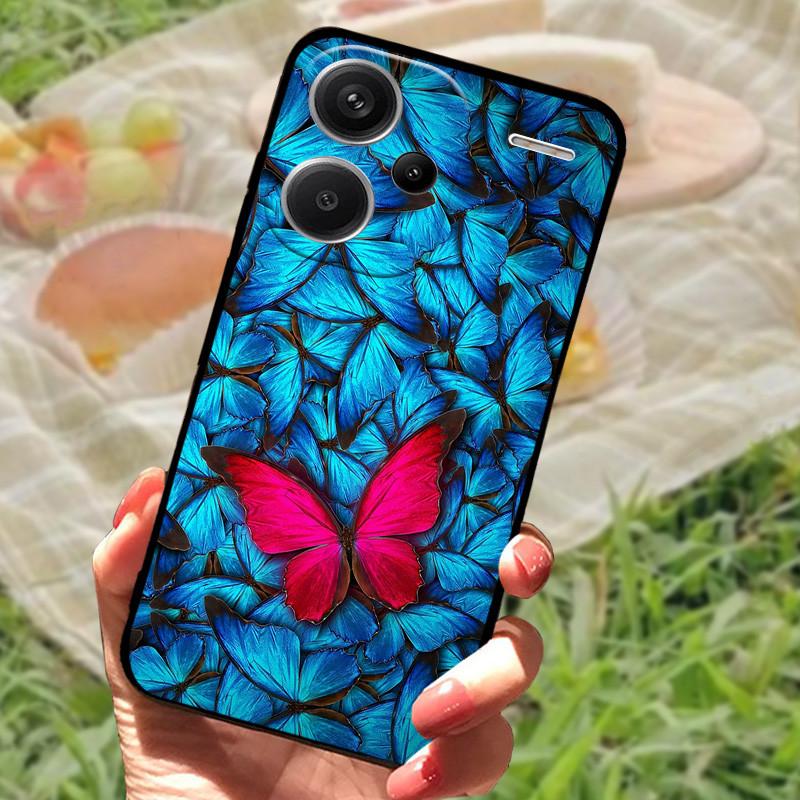For Xiaomi Redmi Note 13 Pro Plus Cases Soft TPU Marble Phone Back On Redmi Note13 Pro+ Silicon Cover Note13Pro Plus 5G Funda
