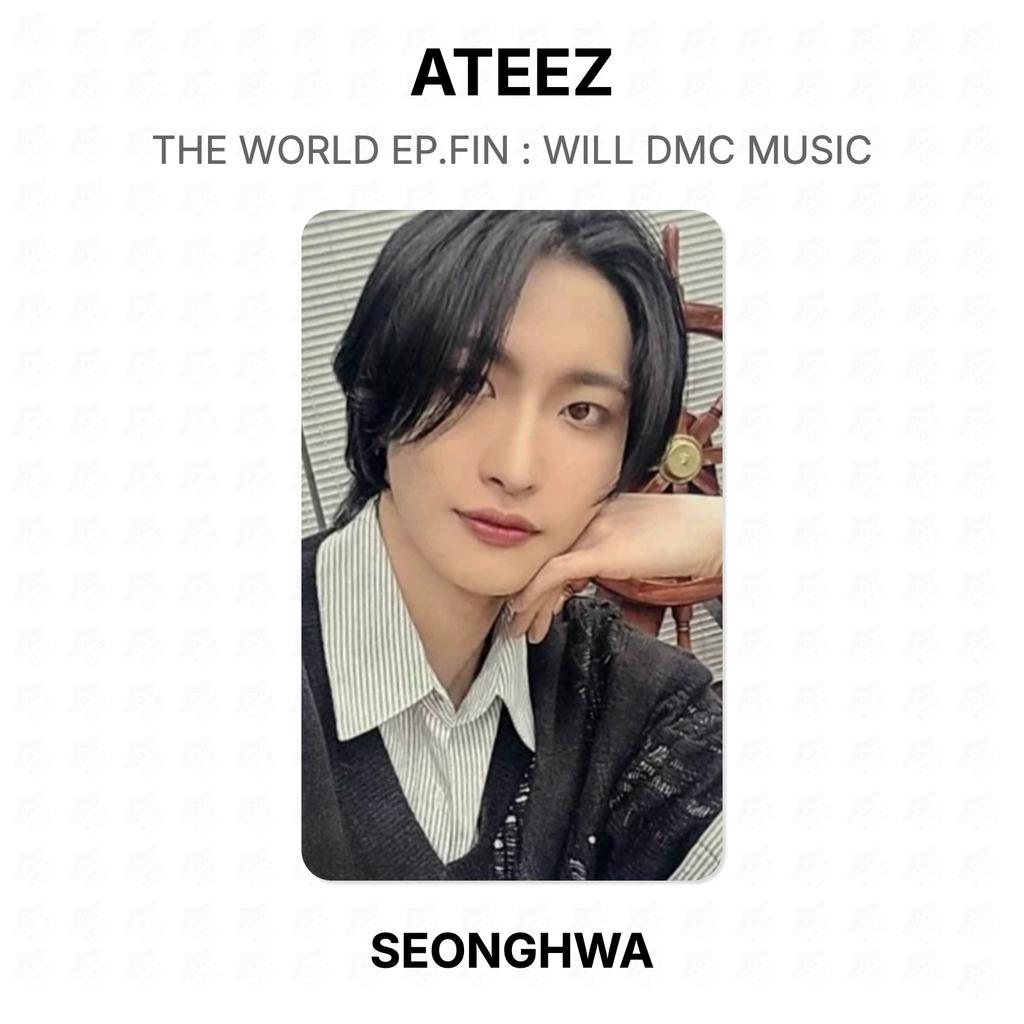 ATEEZ THE WORLD EP.FIN : WILL DMC MUSIC Official Photocard