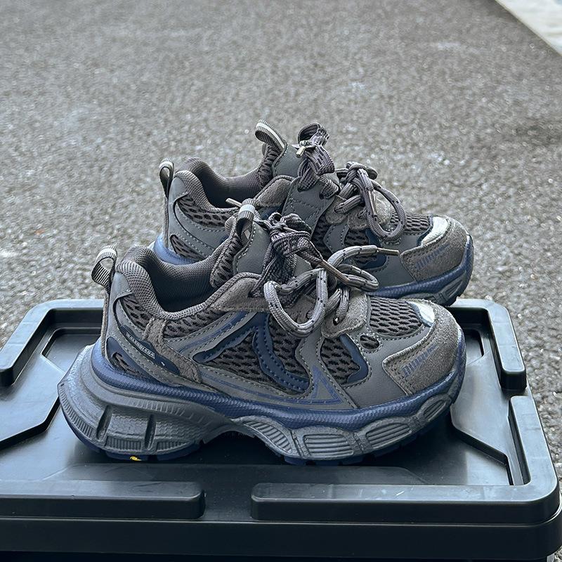 Children's Sports Shoes 2025 Autumn and Winter New Boys' Running Shoes Fashion Girls' Dad Shoes Velvet Two Cotton Casual Shoes