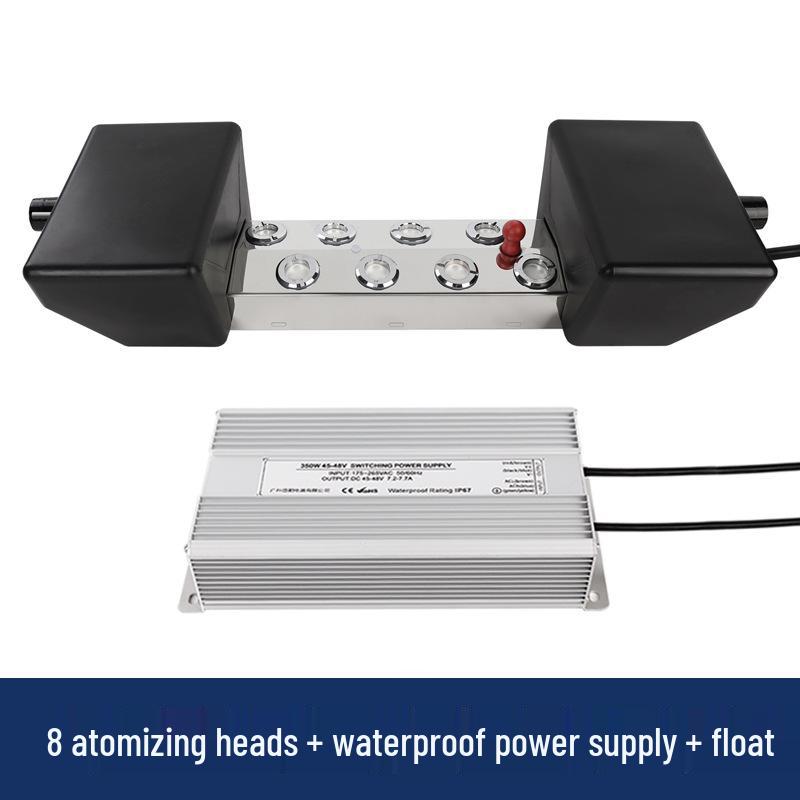 Ultrasonic Ten-Head Atomizer Humidifier: High-Volume Mist Plate for Water Features and Fogging