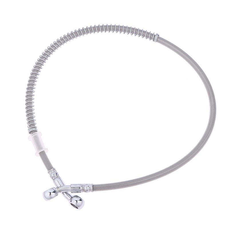 50-200Cm Motorcycle Brake Oil Hose Brake Line Universal Motorbike Stainless Steel Braided Pipeline Modification Parts