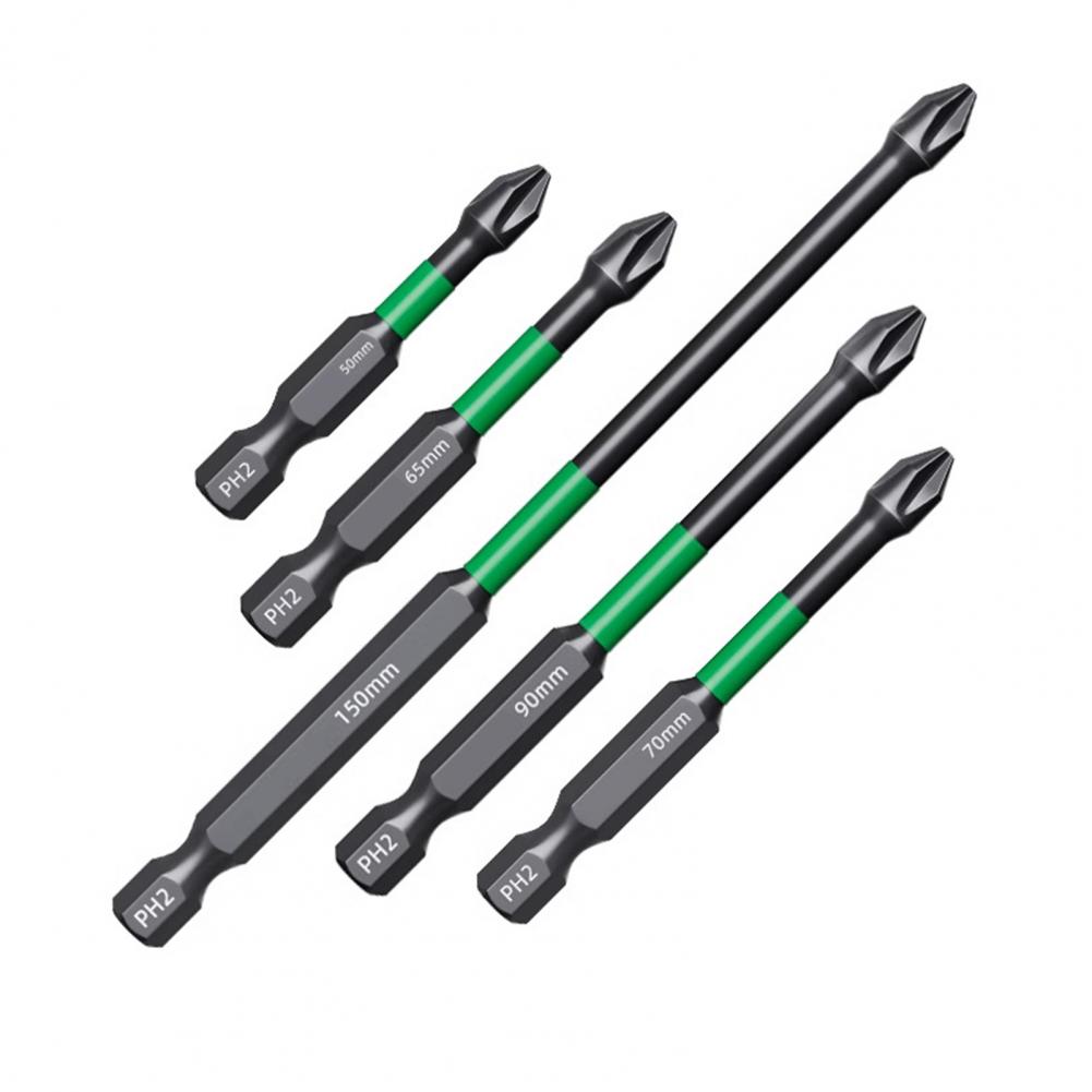 High Hardness Screwdriver Bits High Durability Hex Shank Drill Bit Set with Strong Magnetic Impact Screwdriver Tips for Various