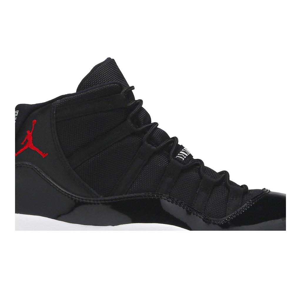Air Jordan 11 Retro Grade School 'Bred' 2012 (Unisex) Black / Varsity Red-White Kids' Basketball Shoes 378038 010