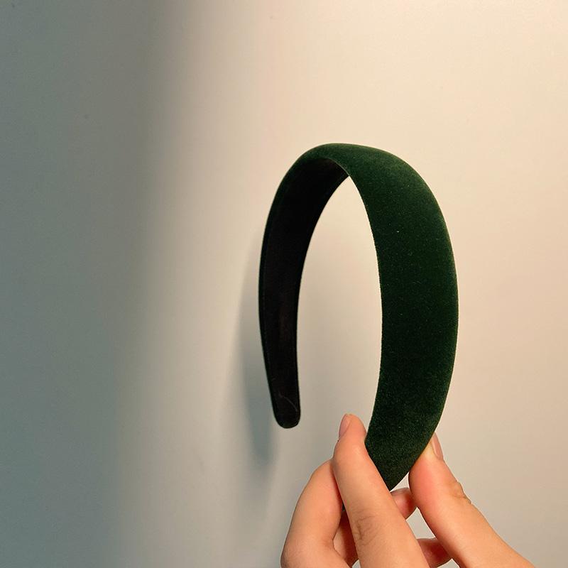Winter Thick Headbands for Women Velvet Sponge Hairband Girls Wide Hair Bezel  Elasticity Padded Headwear Hair Accessories