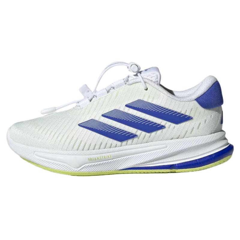 Adidas Supernova Step Comfortable Non-Slip Breathable Low-Top Running Shoes Kids Running Shoes White Blue JH6244