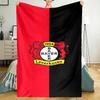 Bayer Leverkusen Theme Printed Blanket - Perfect for Couch, Bed, Travel & Outdoor Use | Machine Washable, Cozy & Durable.