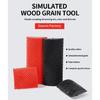Functional Rubber Decorative Roller Creates Lifelike Timber Effects On Wall Cabinets And Craft Surfaces Paint Roller