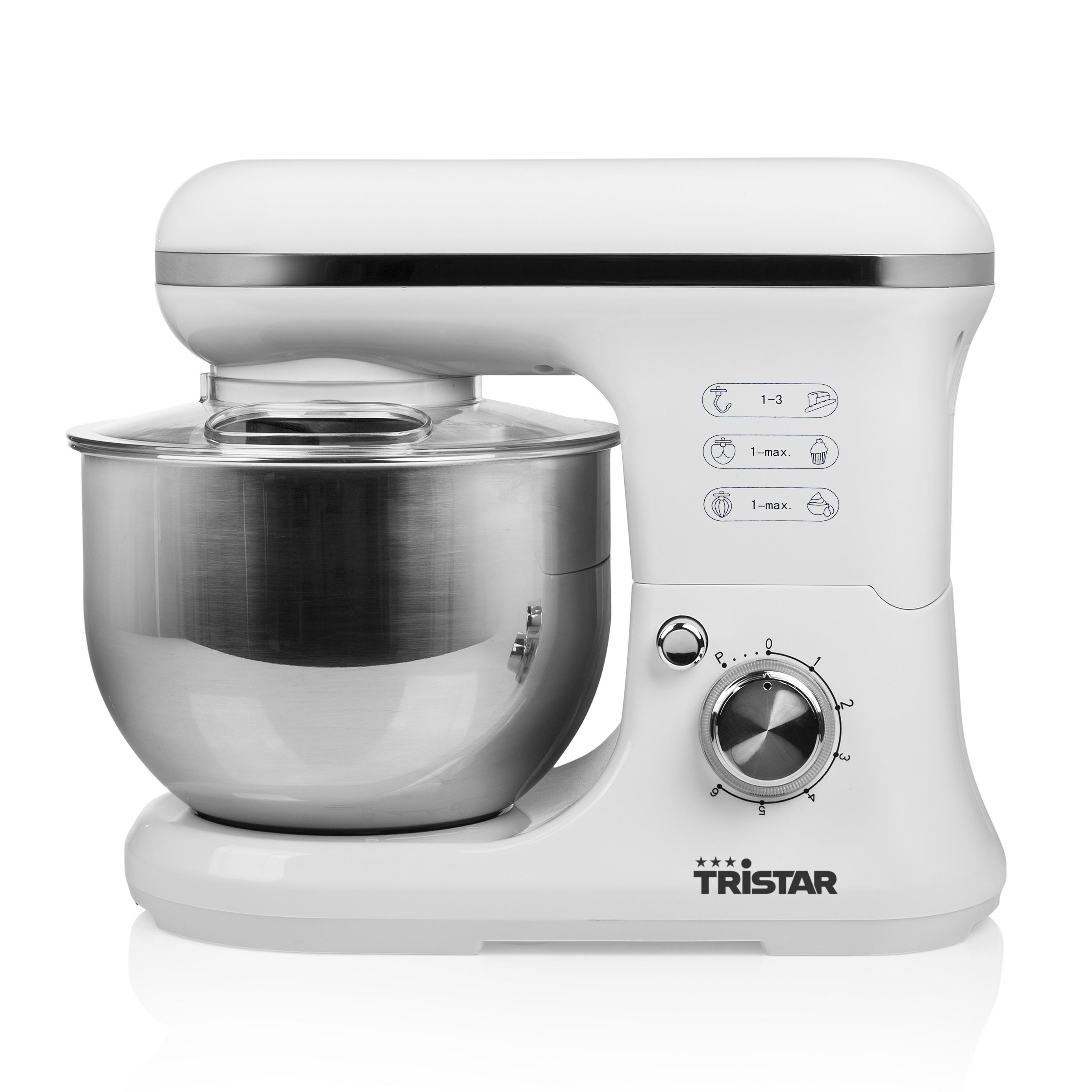 Tristar Weiss Mx-4817 Küchenmaschine 1200 W 5 L Weiß - Bild 6