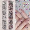 Nail Art Accessories Mixed Collection Popular Resin Flat-bottom Irregular-Shaped Diamond