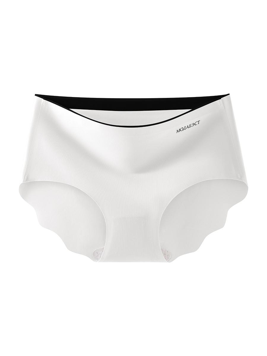 

Seamless Women s Underwear Ice Silk Summer Thin One Piece Mid Waist Lifting Buttocks Antibacterial Breathable Sports Fitness M