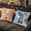 Cartoon Cute Animals Cushion Cover 30x50 Polyester Sofa Cushions Decorative Throw Pillows Home Decoration Pillowcover