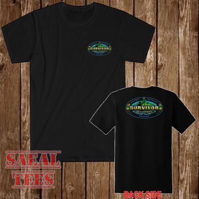 Survivor All Stars Men's Black Size S-5XL
