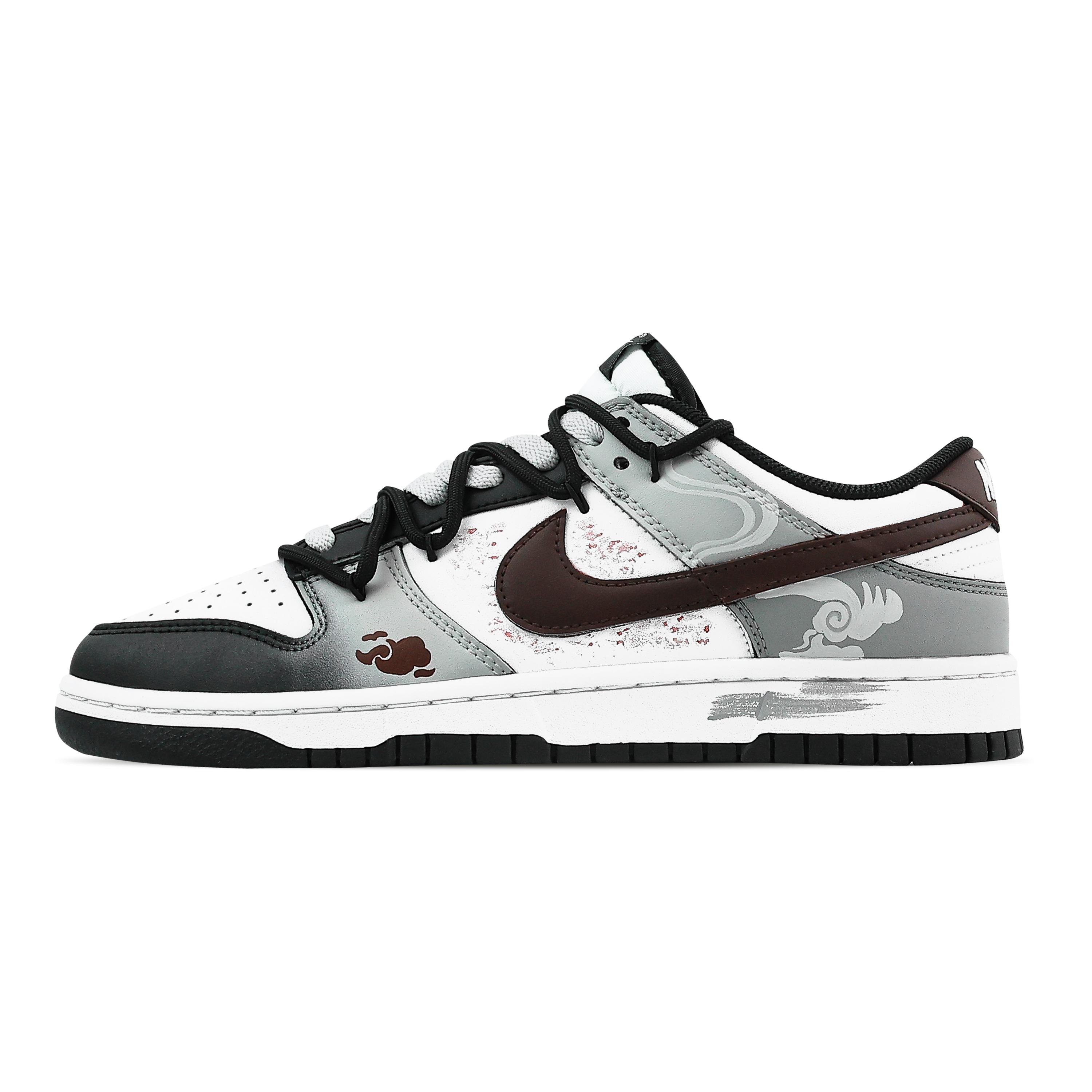 

Nike Dunk Cloudy Mountain By 1 Slip Resistant Abrasion Resistant Low top Skateboard Shoes Unisex Black Gray HF5441-100(Team773-1) 42.5