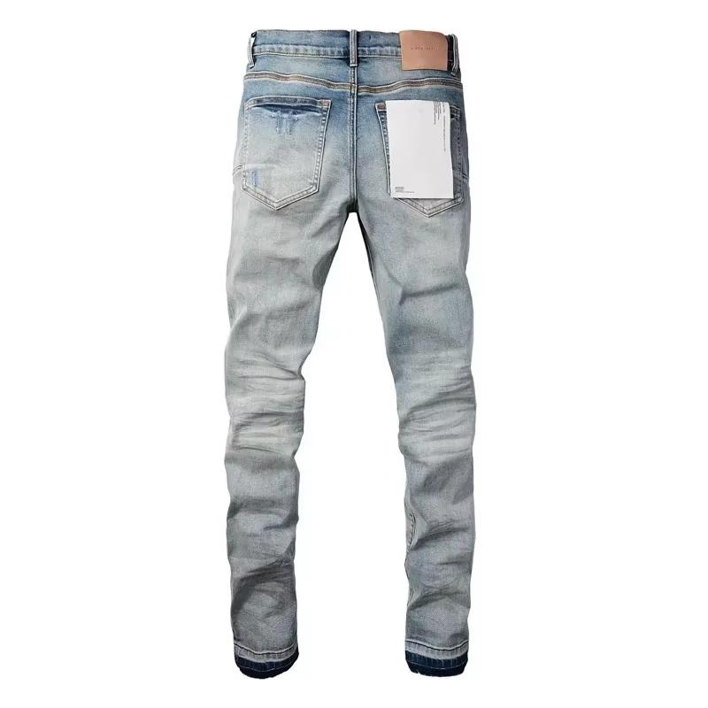STREETRICH Men Jeans American High Street Pleated Basic Model New Fashion Trend High Quality Jeans
