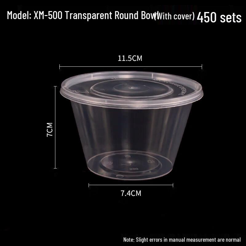 

Disposable Round Food Containers with Lids
