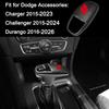 Gear Shift Knob Head Cover Trim For Dodge Charger Accessories 2015- Challenger 2015- 2024 Durango 2016-2026 Interior Shell Ert Decoration Protector