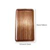 Wooden Serving Trays Oval Wood Tray Platters for Serving Food Dishes Dinner Plates for Party Entertaining Appetizer