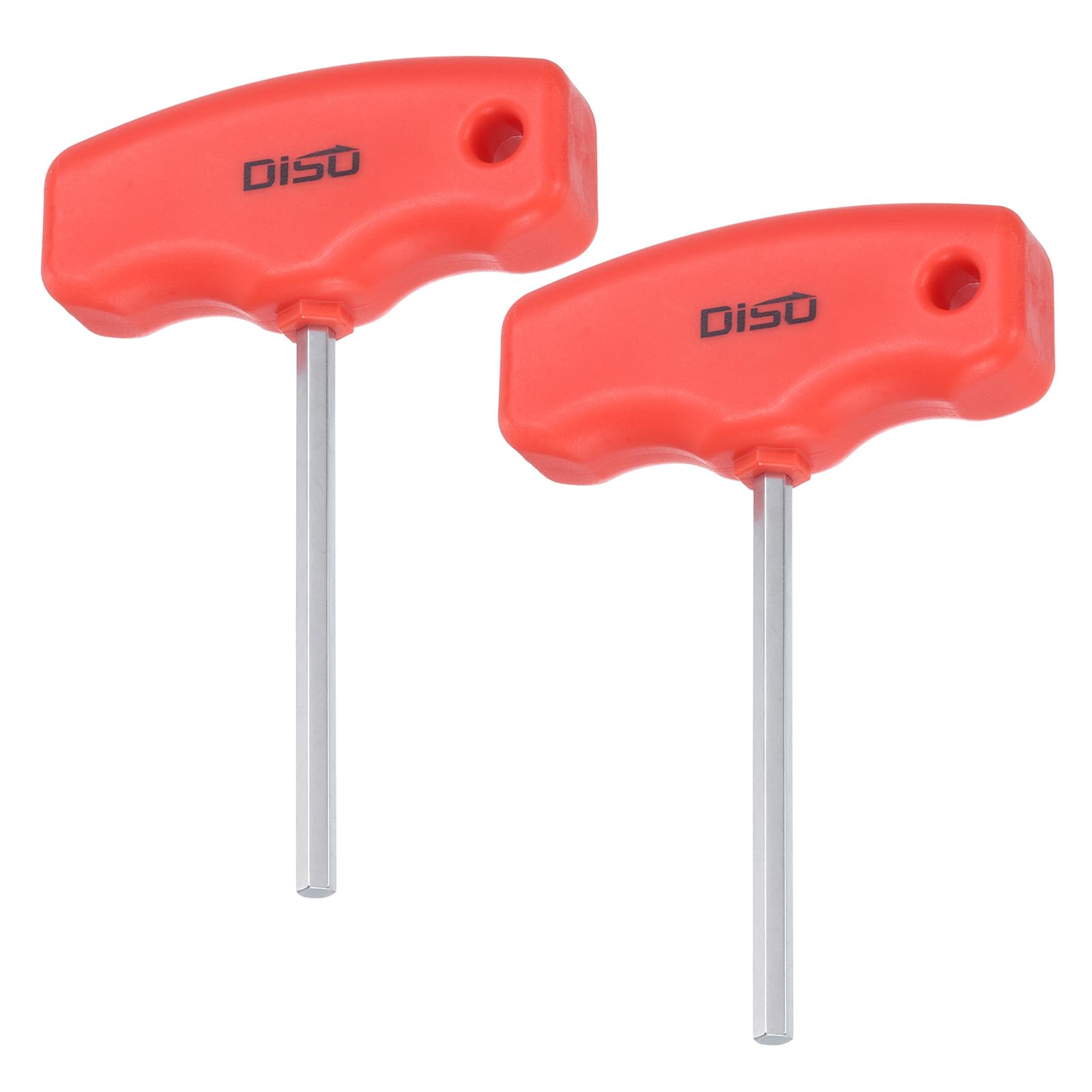 

uxcell Hex Key 4mm Metric Internal Hex Spanner Repair Tool for Automotive and Home Maintenance 2-Piece T-Shaped Wrench, T-Key, Wrench,