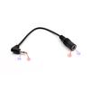 5.5mm * 2.12.5mm To 3.5mm(18") Positive Tip Power Supply Converter Cable for Guitar Effect