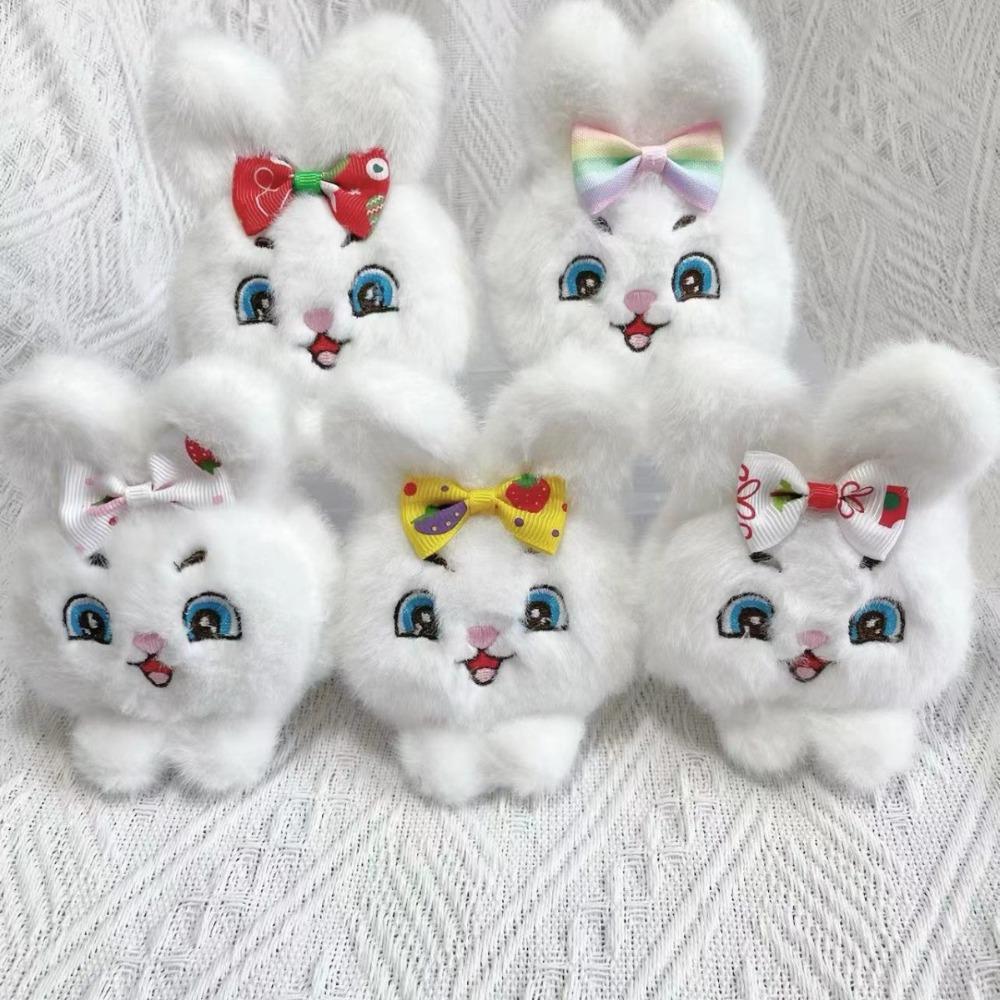 

Маленький кролик плюшевая мягкая кукла игрушка брелоки подвесные украшения милый рюкзак кукла плюшевая 2