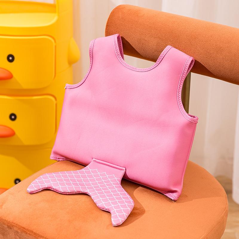 Kids Cartoon Non Inflatable Swim Float Vest For Toddlers