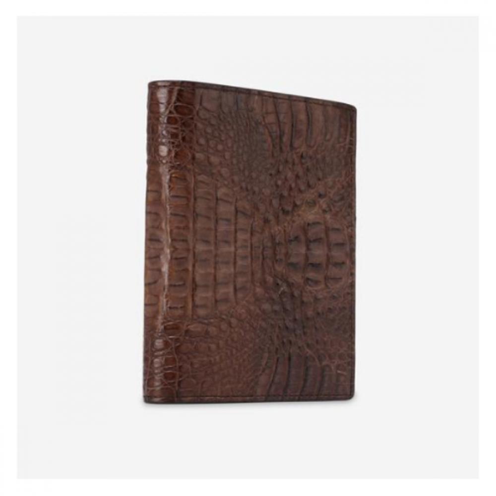 Daks Brown Crocodile Wallet Dbwa2f717w3