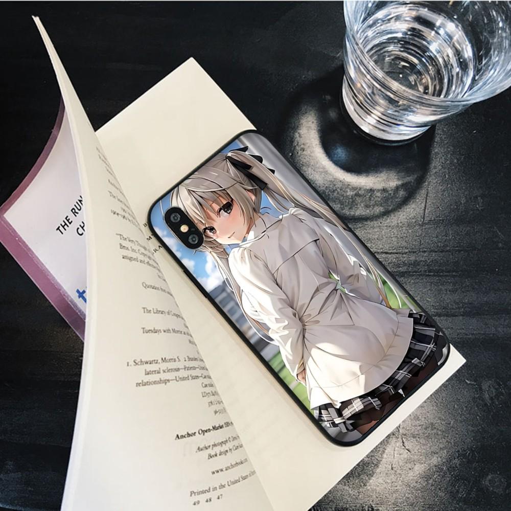 Yosuga No Sora Phone Case for iPhone 15 8 7 6 6S Plus X SE 2020 XR XS 14 11 12 13 Mini Pro Max Mobile Case