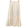 unused SNIDEL Belted Tuck Long skirt 1 beige Women Used