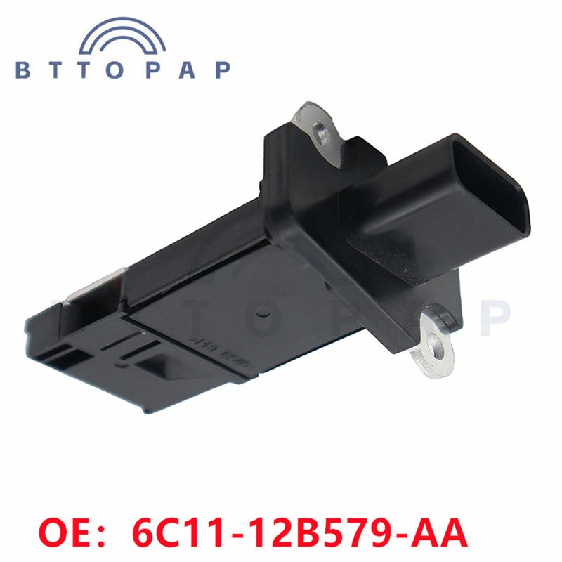 6C11-12B579-AA For Peugeot Boxer Citroen Relay JUMPER 2006-2017 MPV 1.8 TDCI 1376235 6C1112B579AA Mass Air Flow MAF Meter Sensor