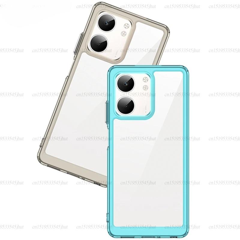 Transparent Case For Oppo A5X Case Anti-knock Soft Silicone Colorful Back Cover For Oppo A5X 5G Case Cover For Oppo A5X 4G Funda