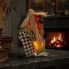 Color Changing Night Light Halloween Skull Candle Lantern with LED Lights, Realistic Bone Texture Flameless Lamp for Indoor And Outdoor Decorations