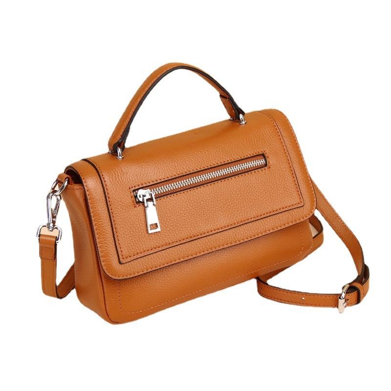 Handbag Shoulder Bag Portable Crossbody Postman Leather Women's Bag OEM