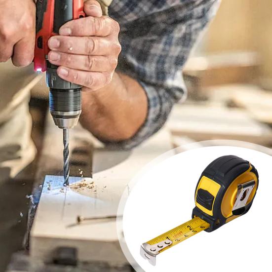 

Yousheng Retractable Tape Measure 3/5/7m Steel Metric Tape Measure Self-Locking Tape Measure Multifunctional Measuring Ruler 3M