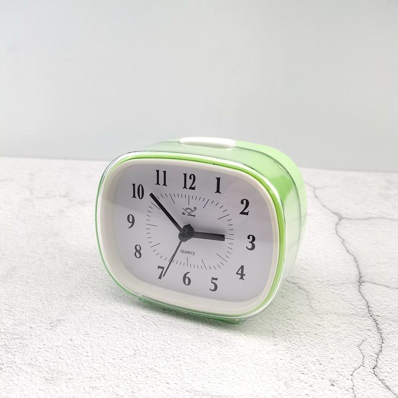 Simple Clock Hot-selling Model Big Bell Two-tone Alarm Clock Children's Bedside Clock Candy Color GH111