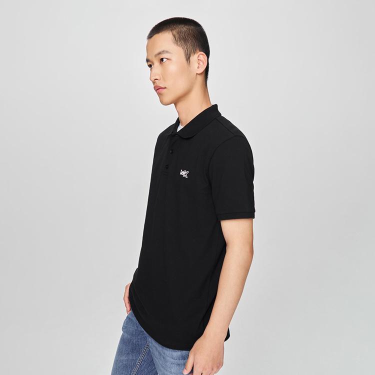 Lee SS25 Polo Shirt Unisex Black LMT009839205143K11000