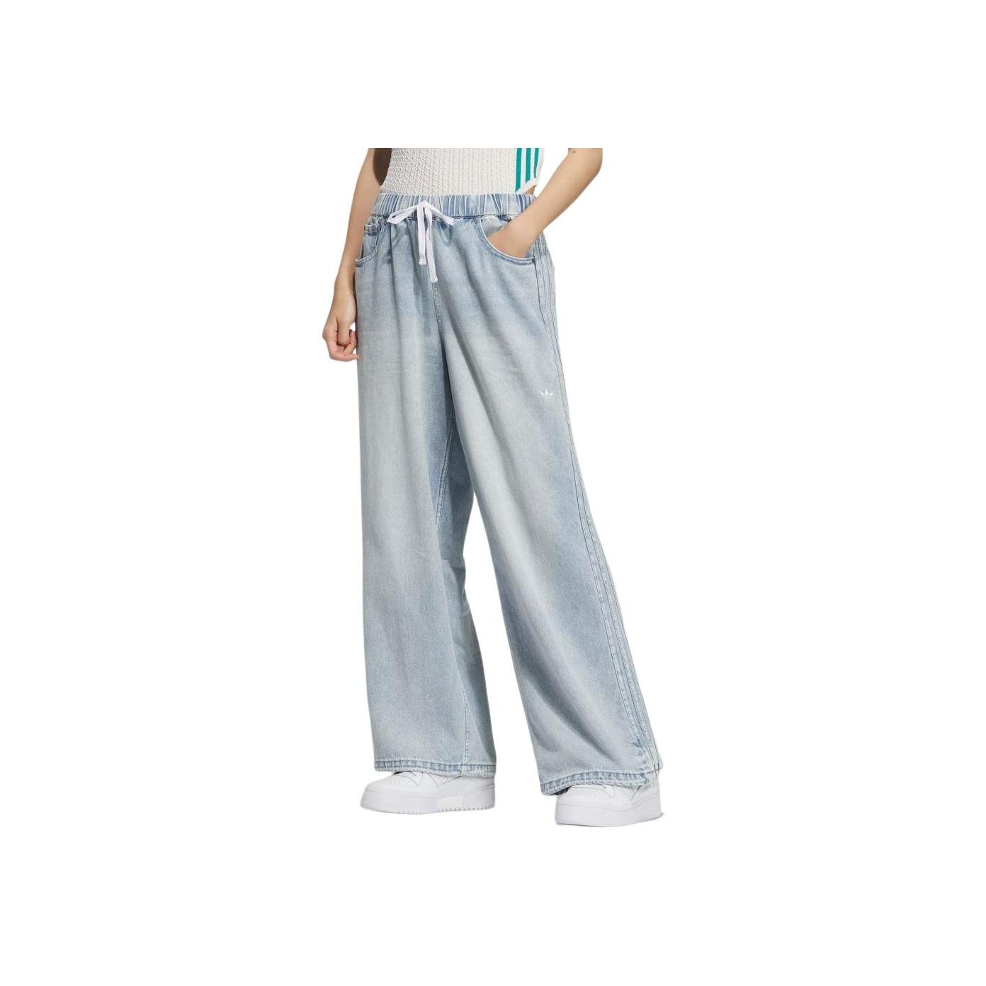 

Adidas Originals Classic Sports Series Повседневные на шнуровке Модные Простые Удобные Джинсы Женские Джинсы KC5837 M