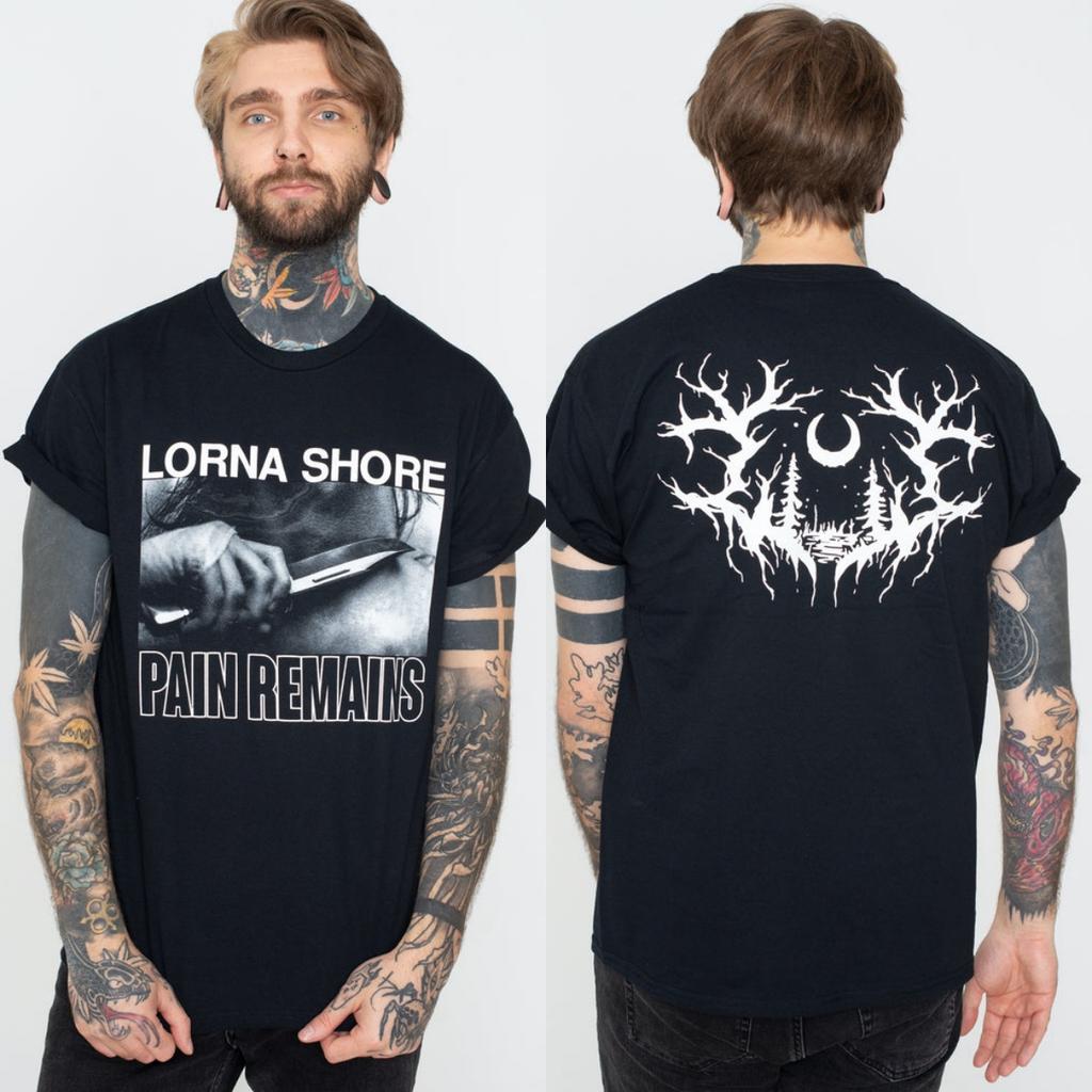 Y2k Summer Lorna Shore Graphic Cotton Tshirt Unisex Summer Short Sleeve Fashion Brand Tee Luxury Casual Vintage Tees