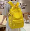School bag, high-value backpack, casual for junior high school students, simple and light commuting, versatile and large capacity