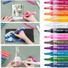 ZSCM Acrylic Marker Pens for and Adheres to a Variety of 12-Color Manga, Art, Painting, Calligraphy, Sketching, Multi-Material Painting. Materials.