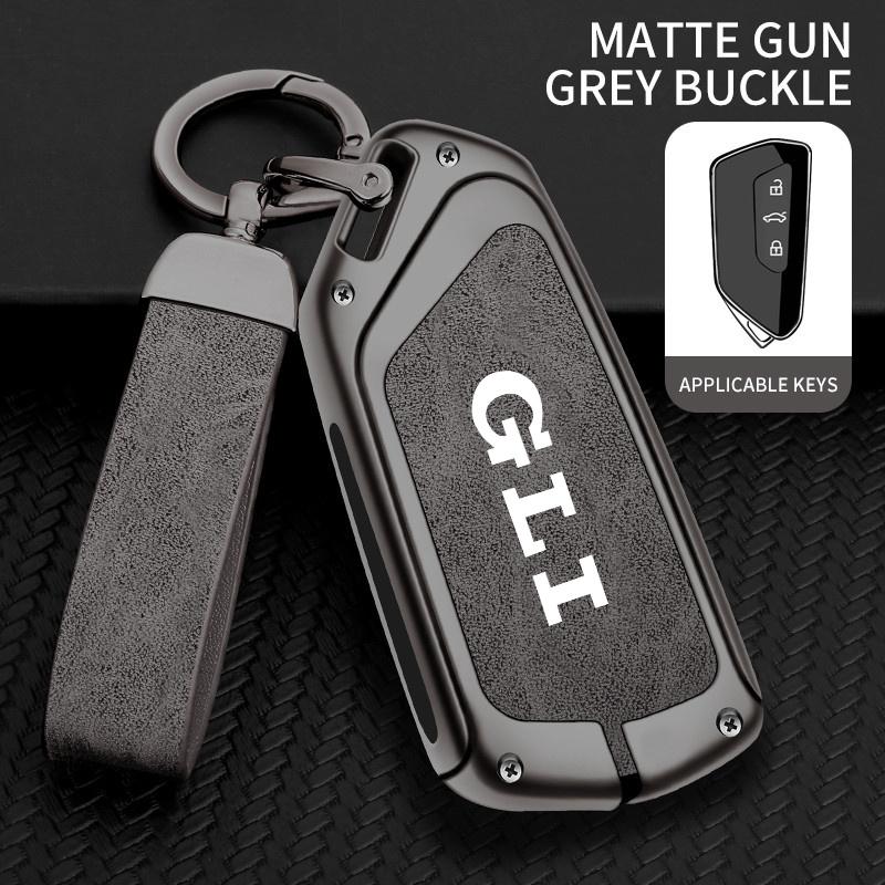 For VW VOLKSWAGEN 2026 New Zinc Alloy Car Remote Key Cover Case Holder Shell Fob For Volkswagen VW GLI Jetta MK4 MK5 MK6 MK7 GTD