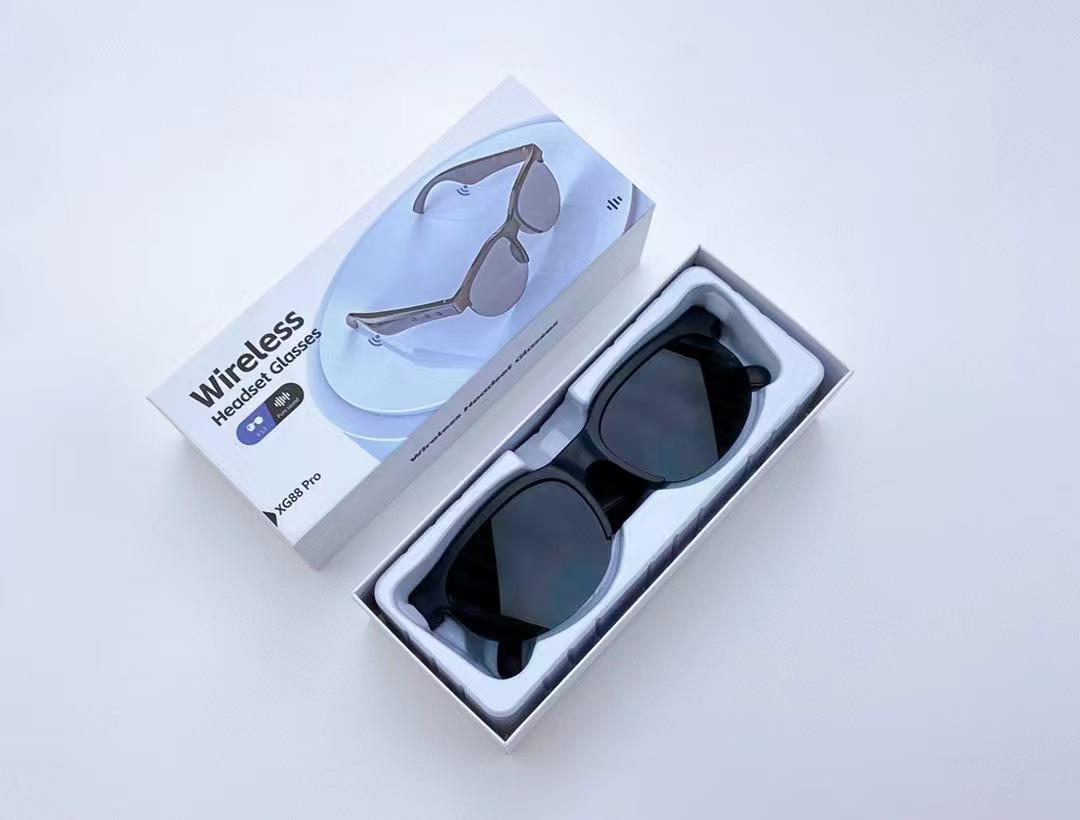 

XG88PRO Bluetooth Sunglasses with Wireless Headphones - 5.3 Stereo Cycling Glasses