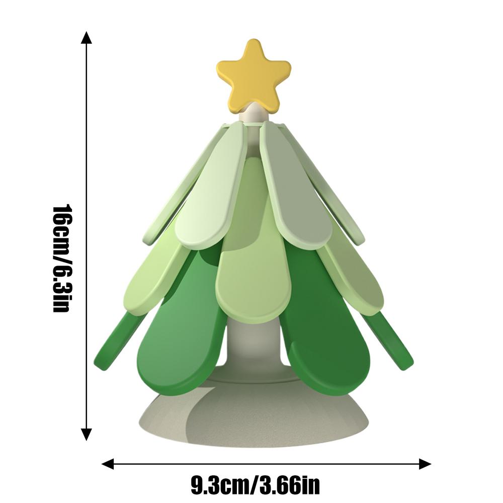 Multifunctional Silicone Mat Insulation Mat Christmas Tree Insulation Mat with Suction Cup Kitchen Cooking Gadgets