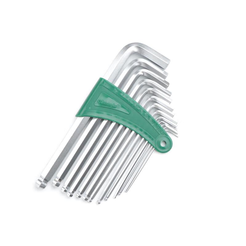 ChangLu 13-Piece Frosted Spherical Hex Key Wrench Set