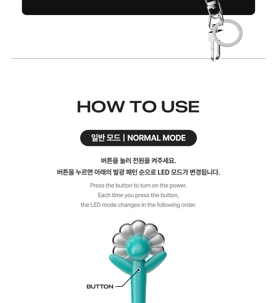 [KEYRING MINT Ver.] G-DRAGON (BIGBANG) OFFICIAL MINI LIGHT KEYRING