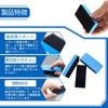 Car Wash Sponge Thick Design for Car Compound Coating Wax Sanding Micro for Vehicle and Maintenance 10-Piece Set, Dual-Layer Maintenance, Sponge,
