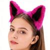 Realistic Wolf Ears Hairband Furry Headbands Plush for Coser Role Play and Photography Props